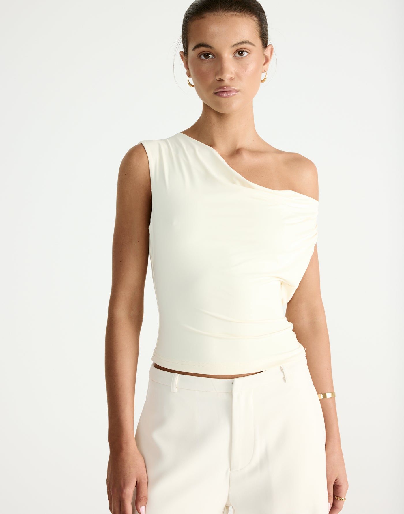 Granger Top (Cream) - CHARCOAL Exclusive - - Women's Top - Charcoal Clothing