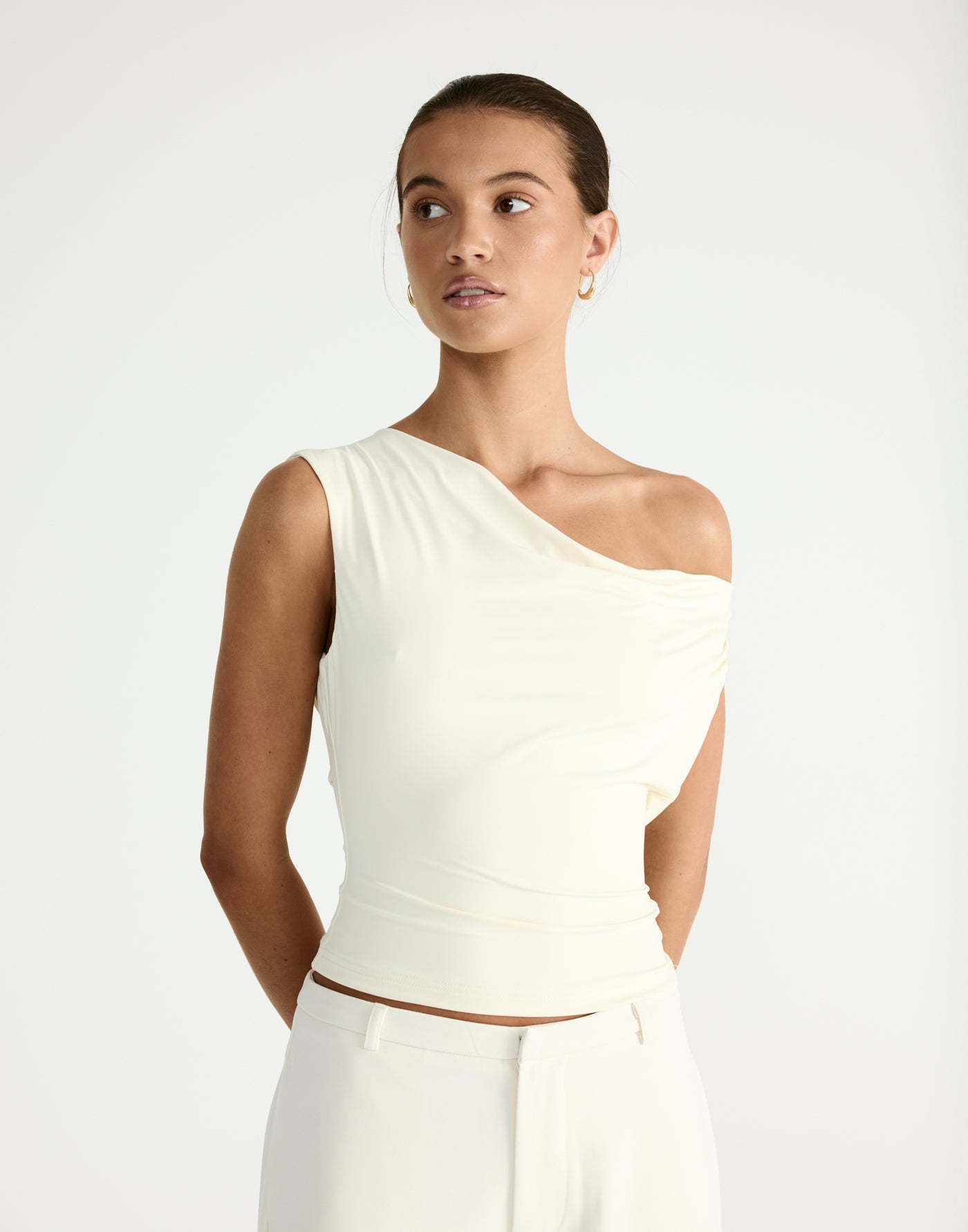 Granger Top (Cream) - CHARCOAL Exclusive - - Women's Top - Charcoal Clothing