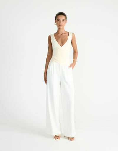 Cory Top (Butter) - CHARCOAL Exclusive - - Women's Top - Charcoal Clothing