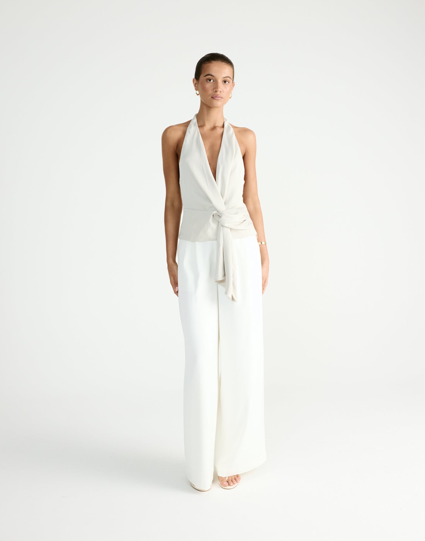 Belinda Top (Oat) | By CHARCOAL - - Women's Top - Charcoal Clothing