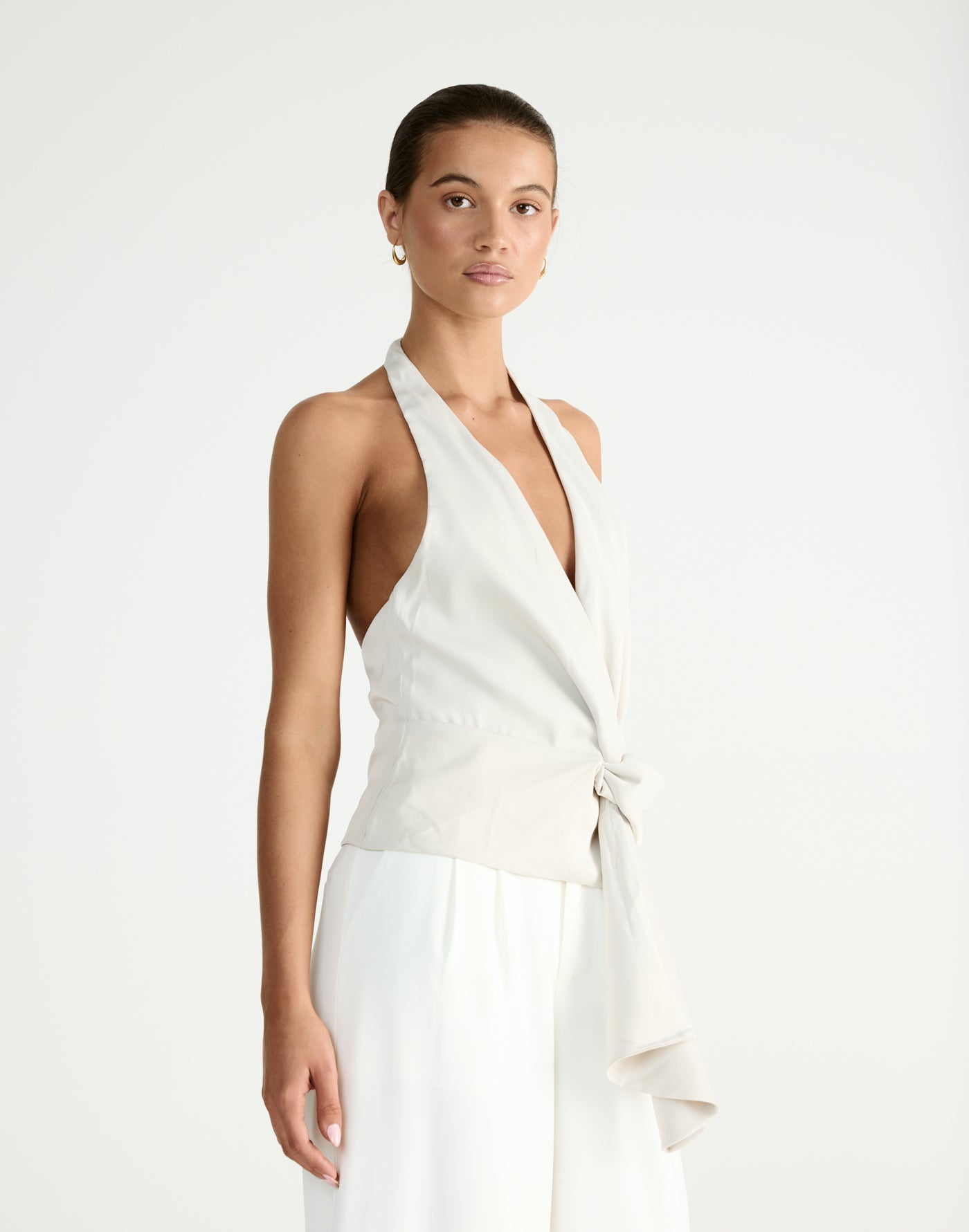 Belinda Top (Oat) | By CHARCOAL - - Women's Top - Charcoal Clothing