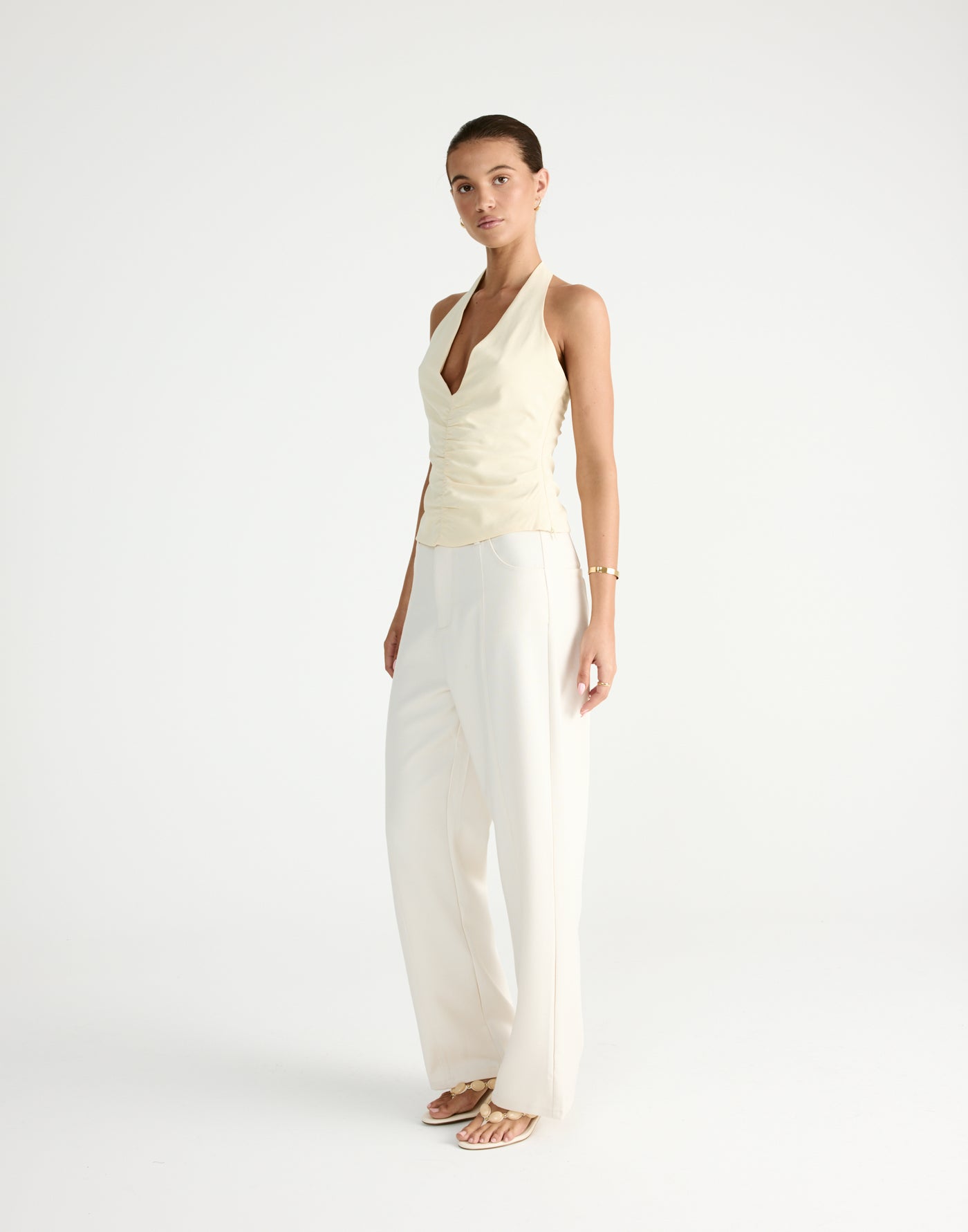 Shai Top (Butter) | CHARCOAL Exclusive - - Women's Top - Charcoal Clothing