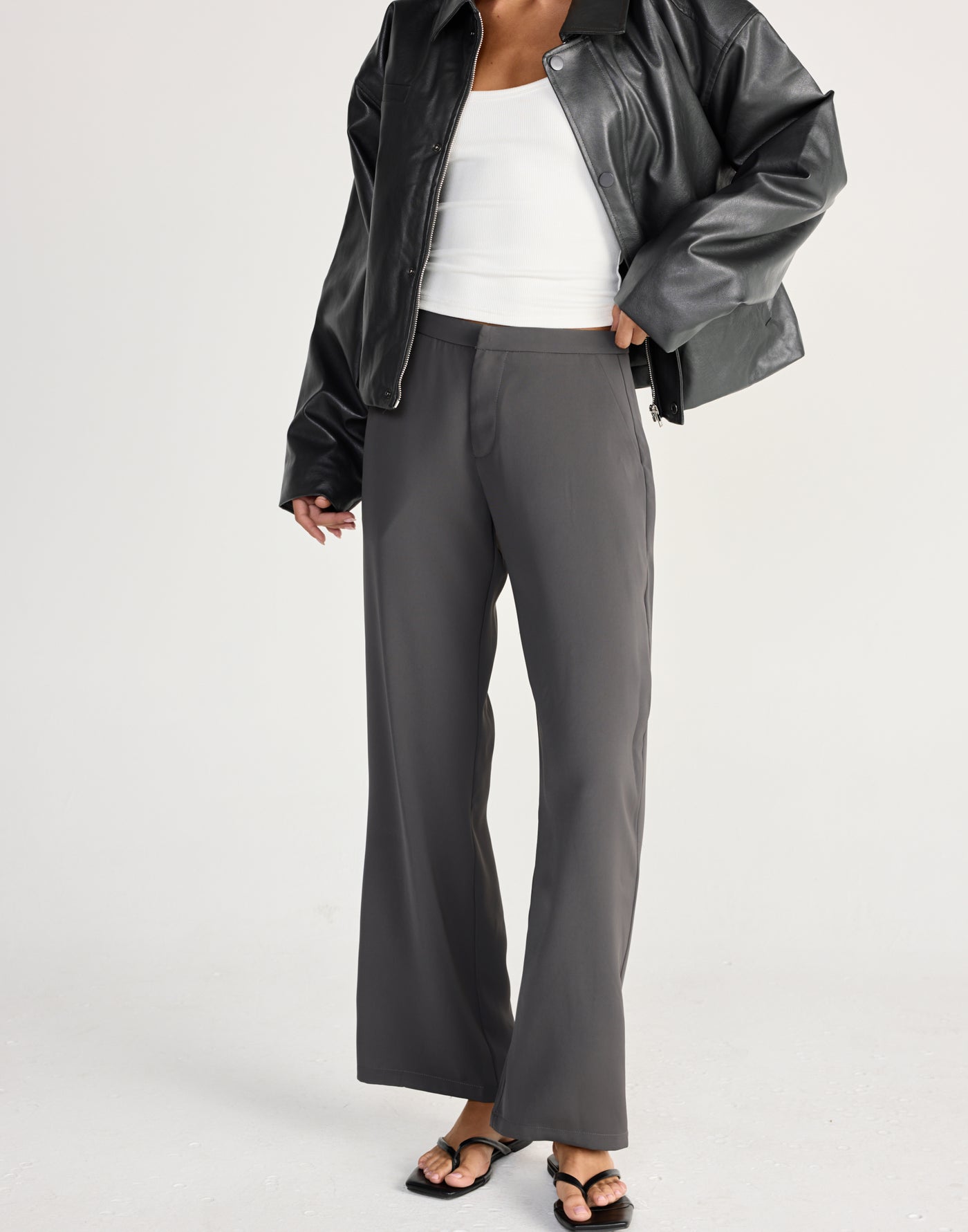  - Women's Pants - Charcoal Clothing