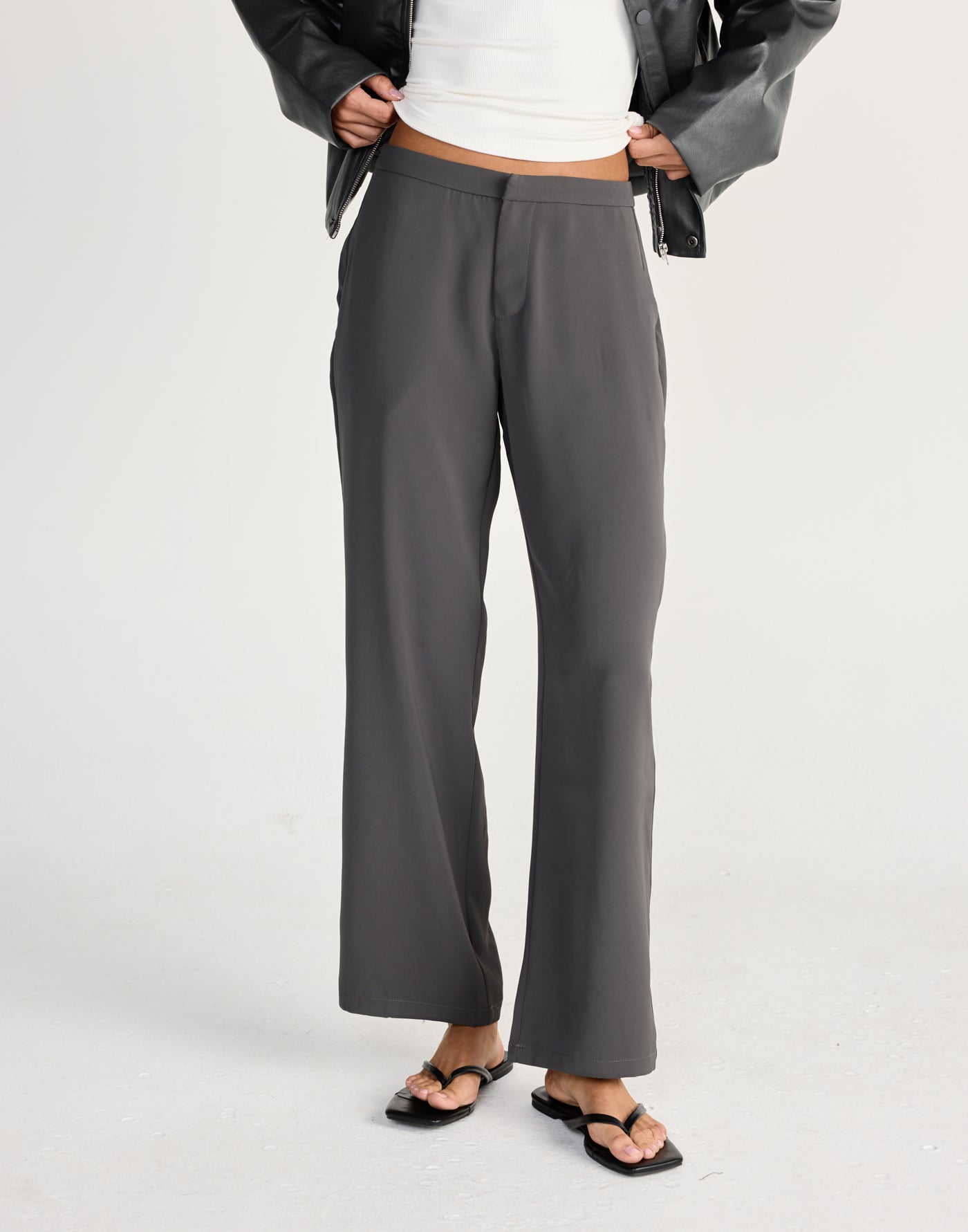  - Women's Pants - Charcoal Clothing
