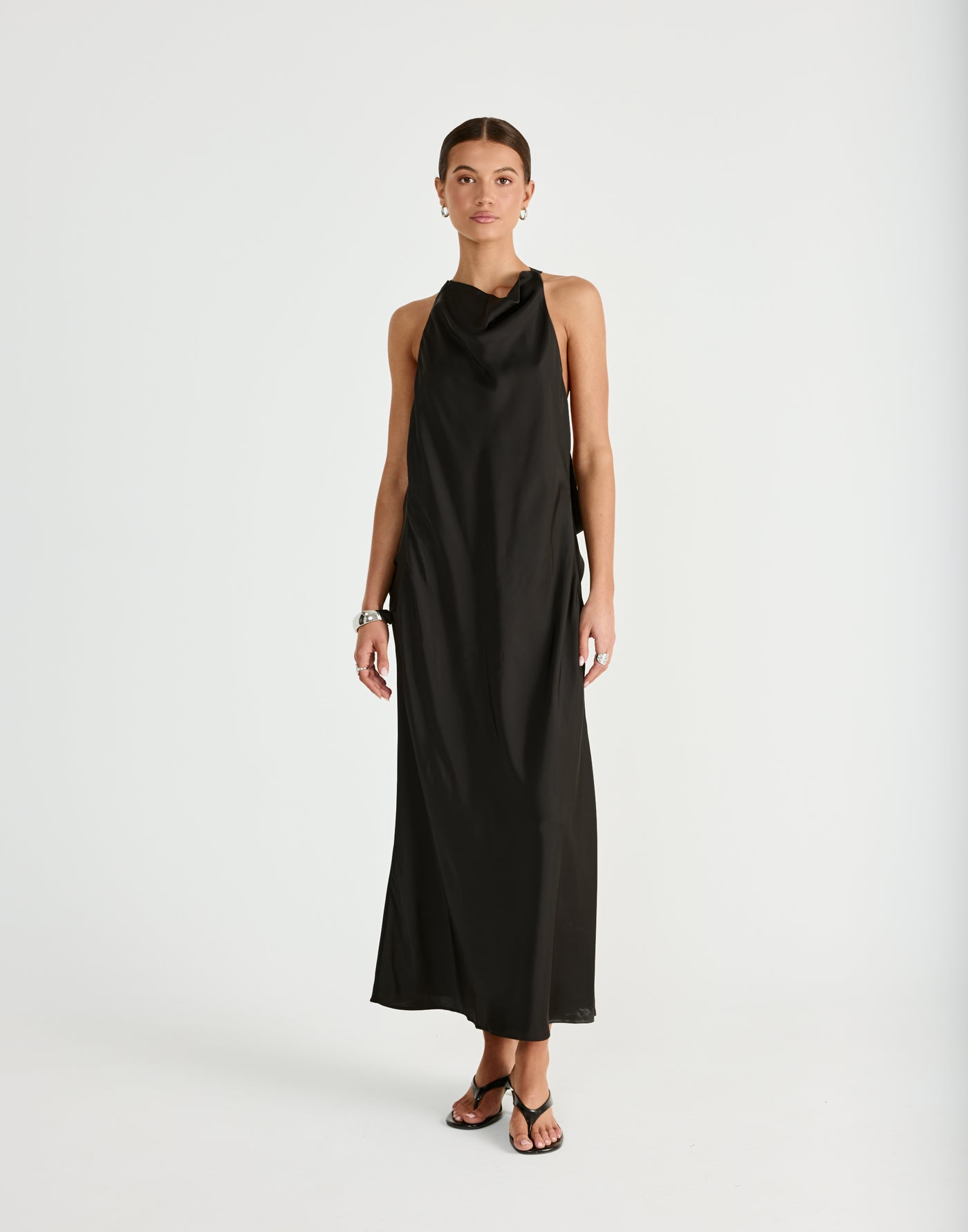  - Women's Dress - Charcoal Clothing