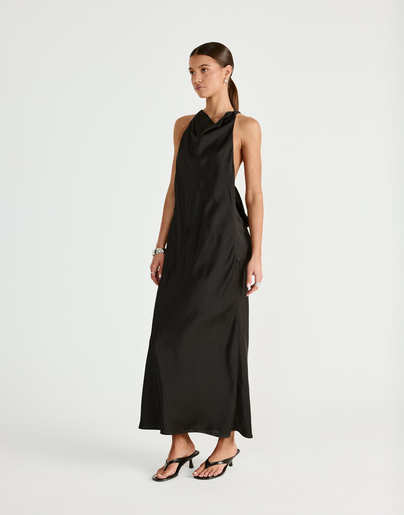  - Women's Dress - Charcoal Clothing