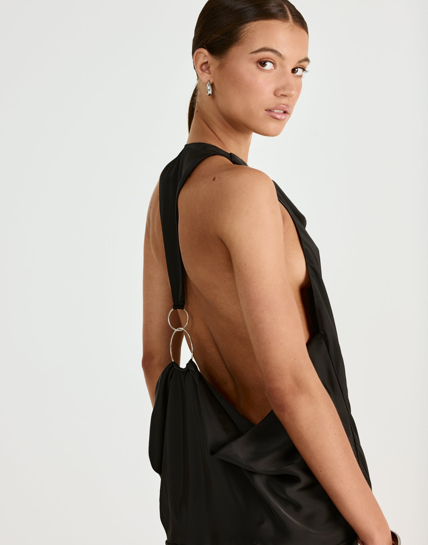  - Women's Dress - Charcoal Clothing