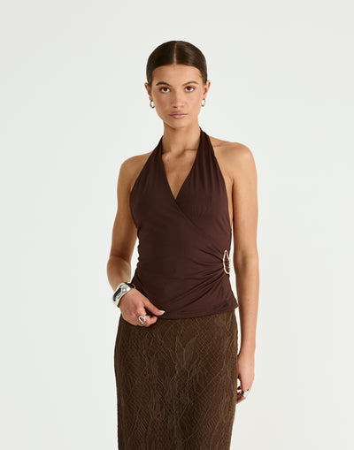  - Women's Top - Charcoal Clothing