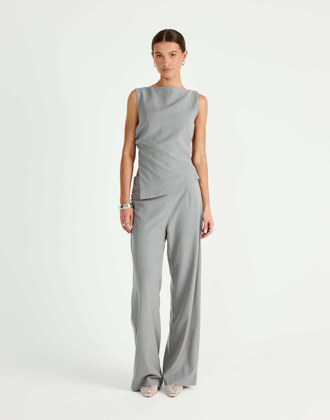  - Women's Pants - Charcoal Clothing