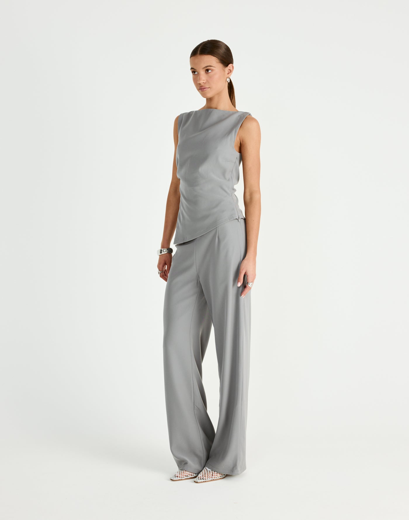  - Women's Top - Charcoal Clothing