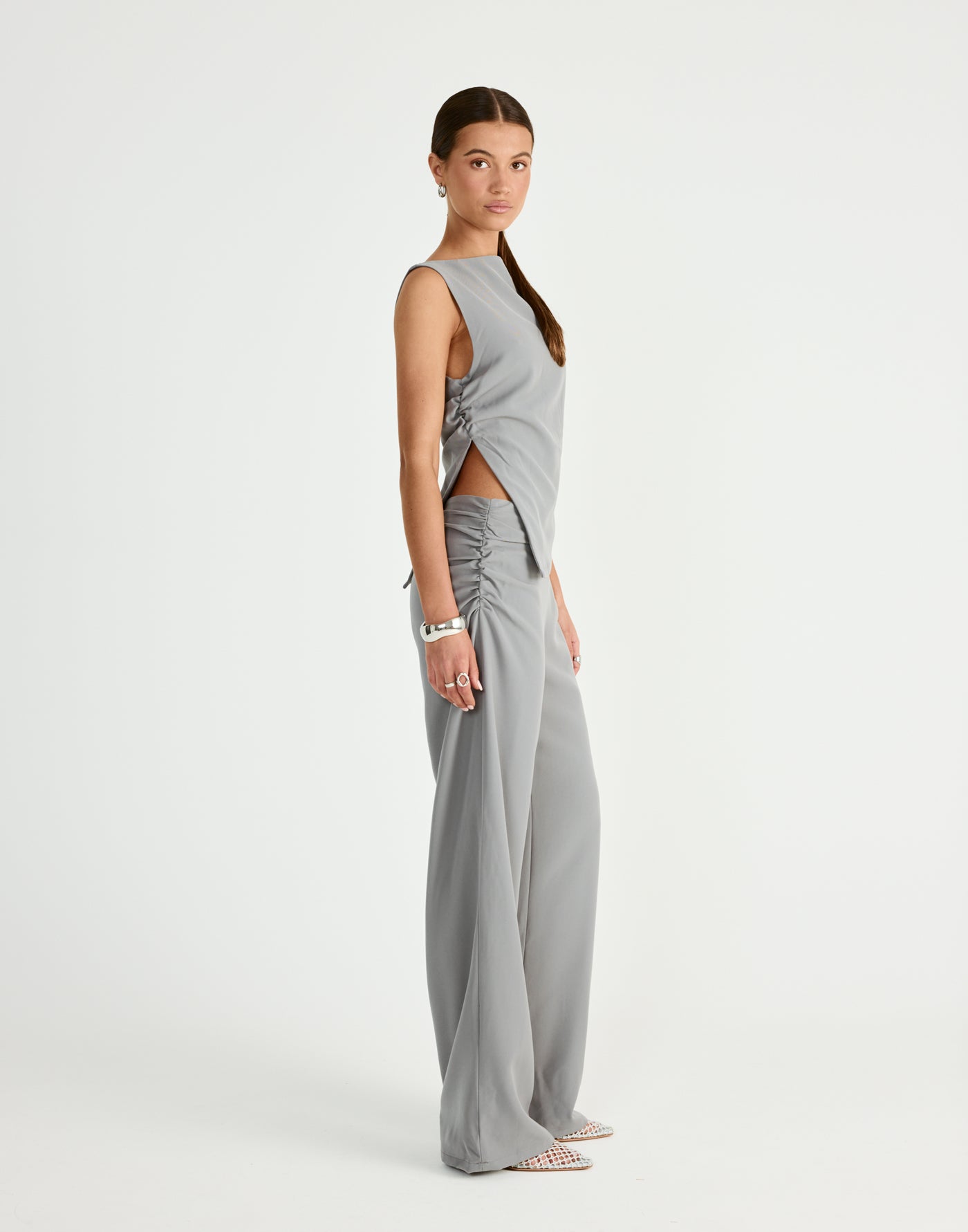  - Women's Top - Charcoal Clothing