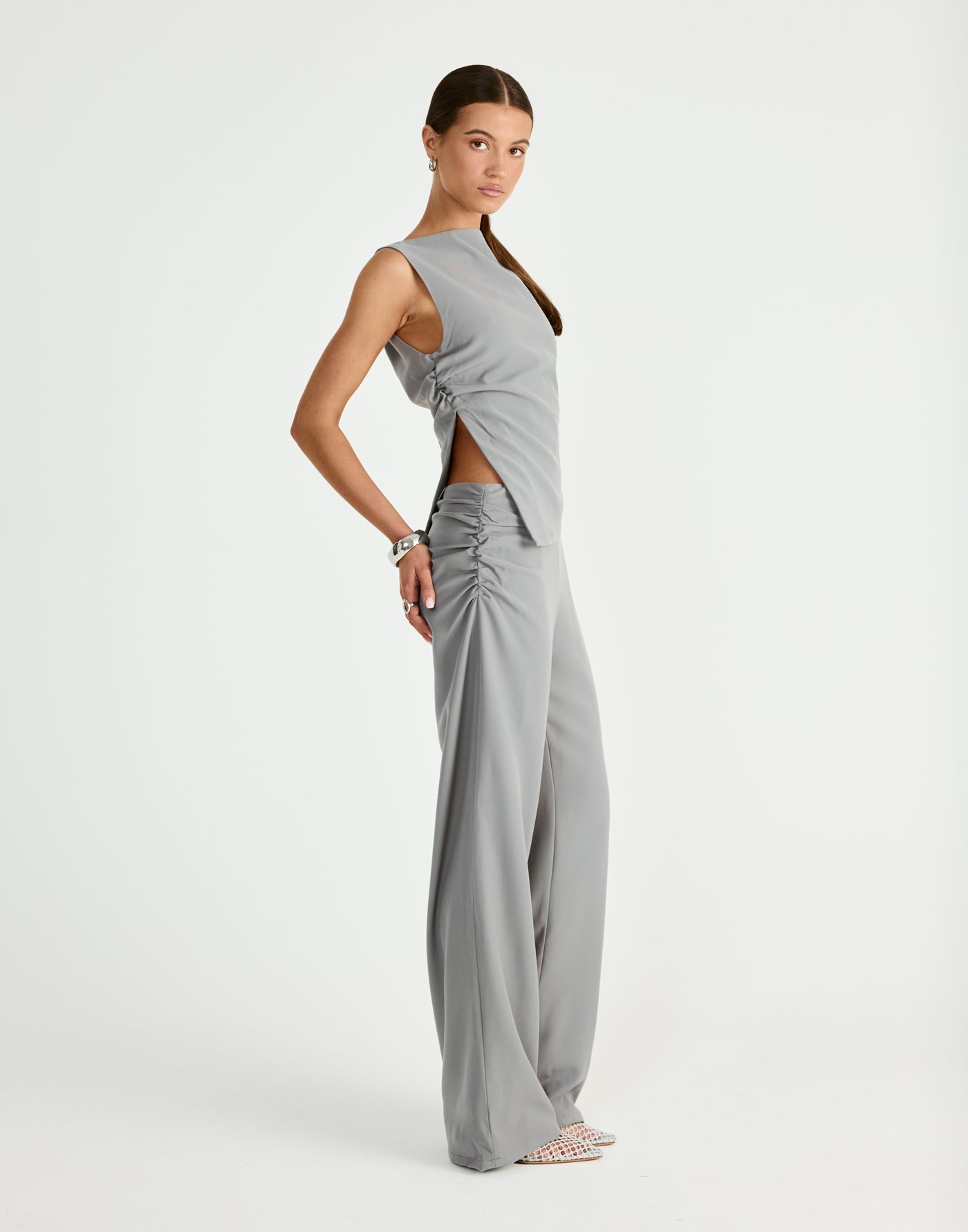  - Women's Pants - Charcoal Clothing