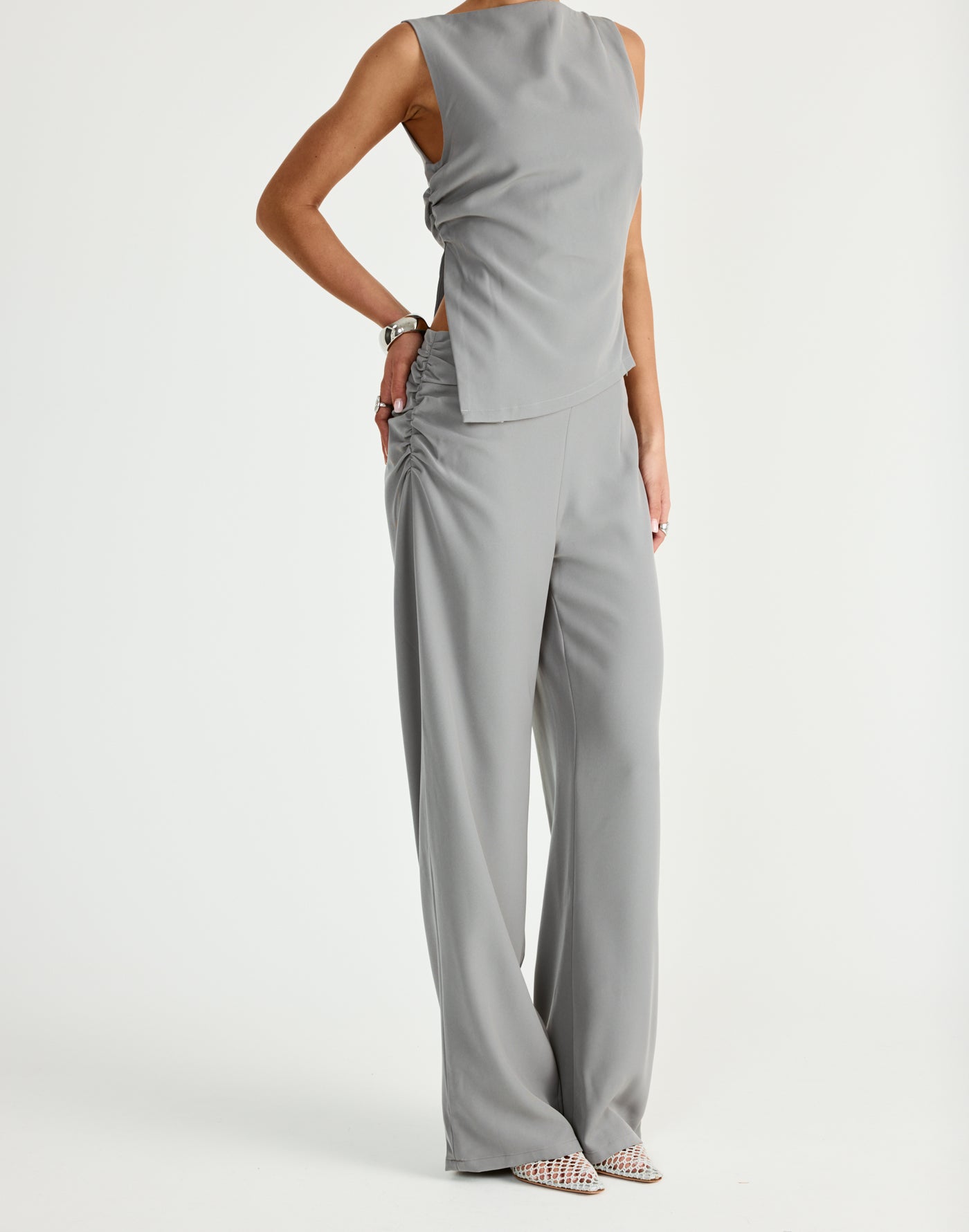  - Women's Pants - Charcoal Clothing