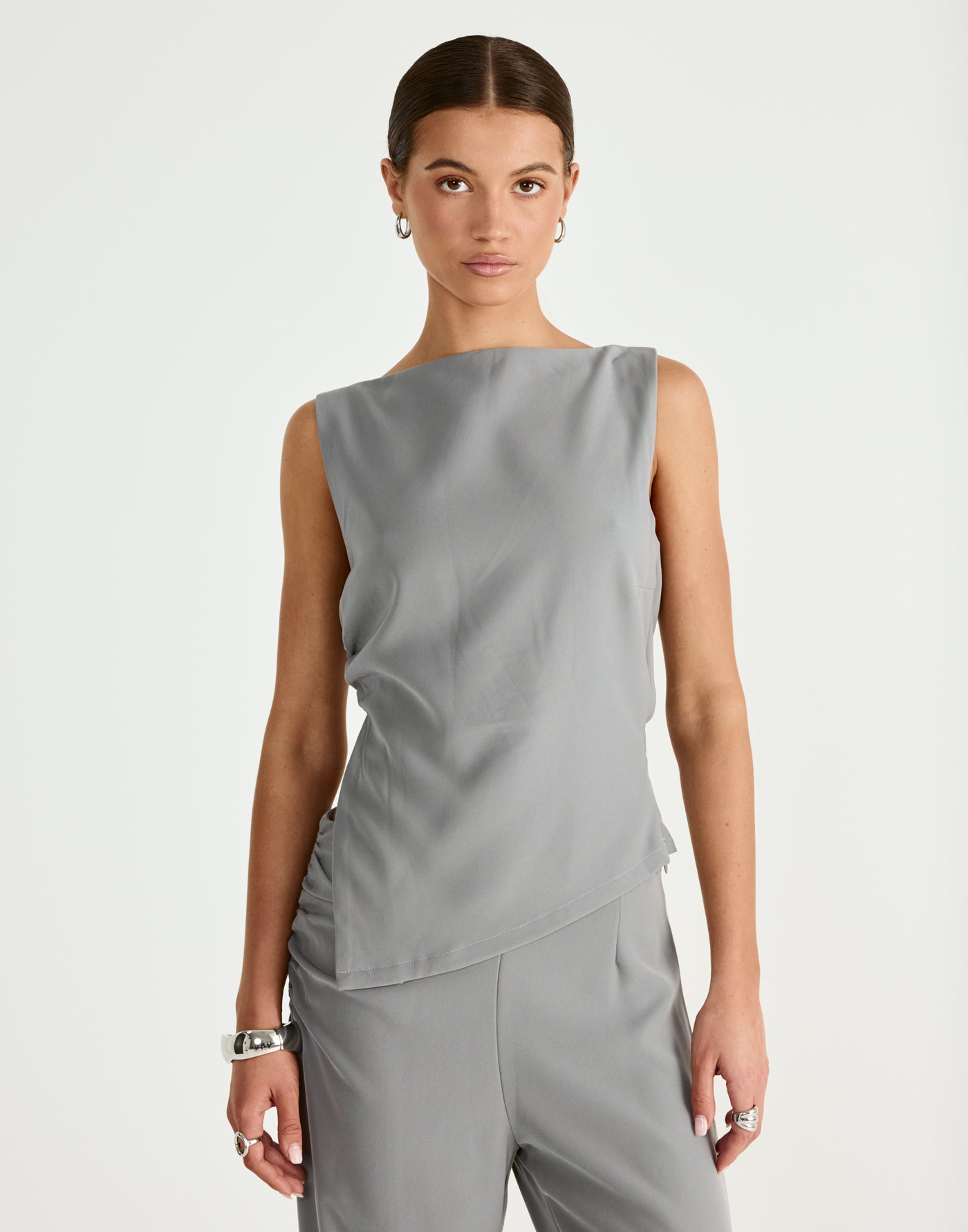  - Women's Top - Charcoal Clothing