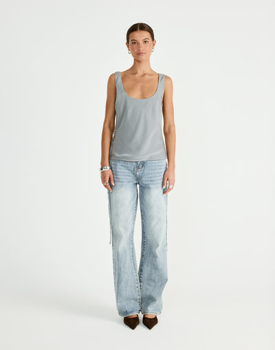  - Women's Top - Charcoal Clothing