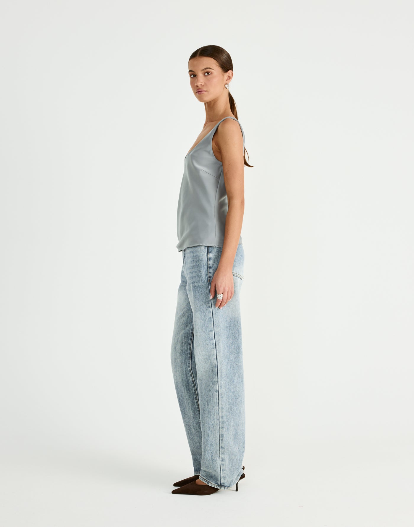  - Women's Top - Charcoal Clothing