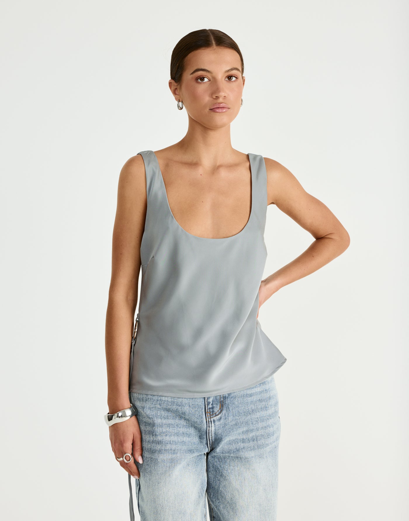  - Women's Top - Charcoal Clothing