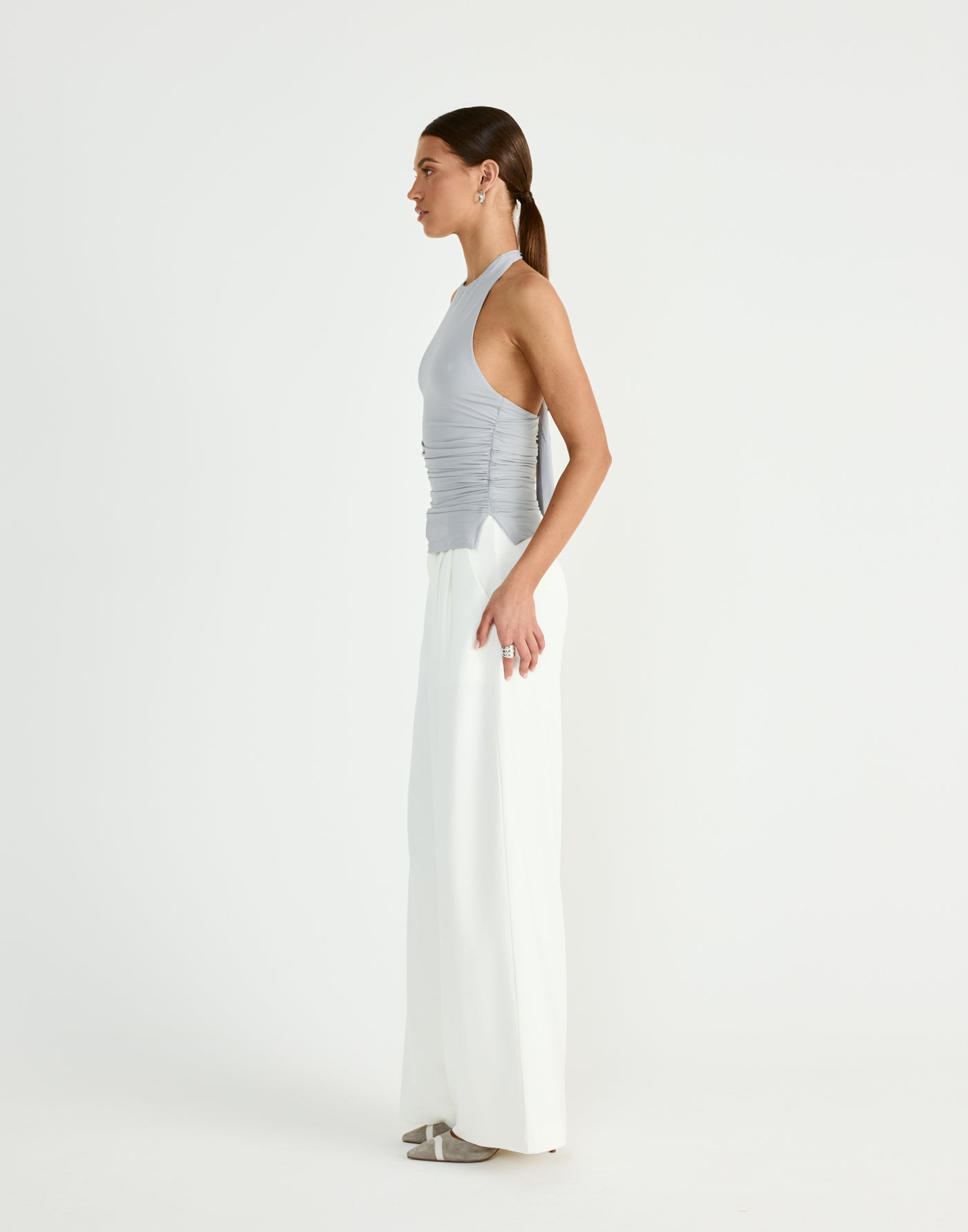  - Women's Top - Charcoal Clothing