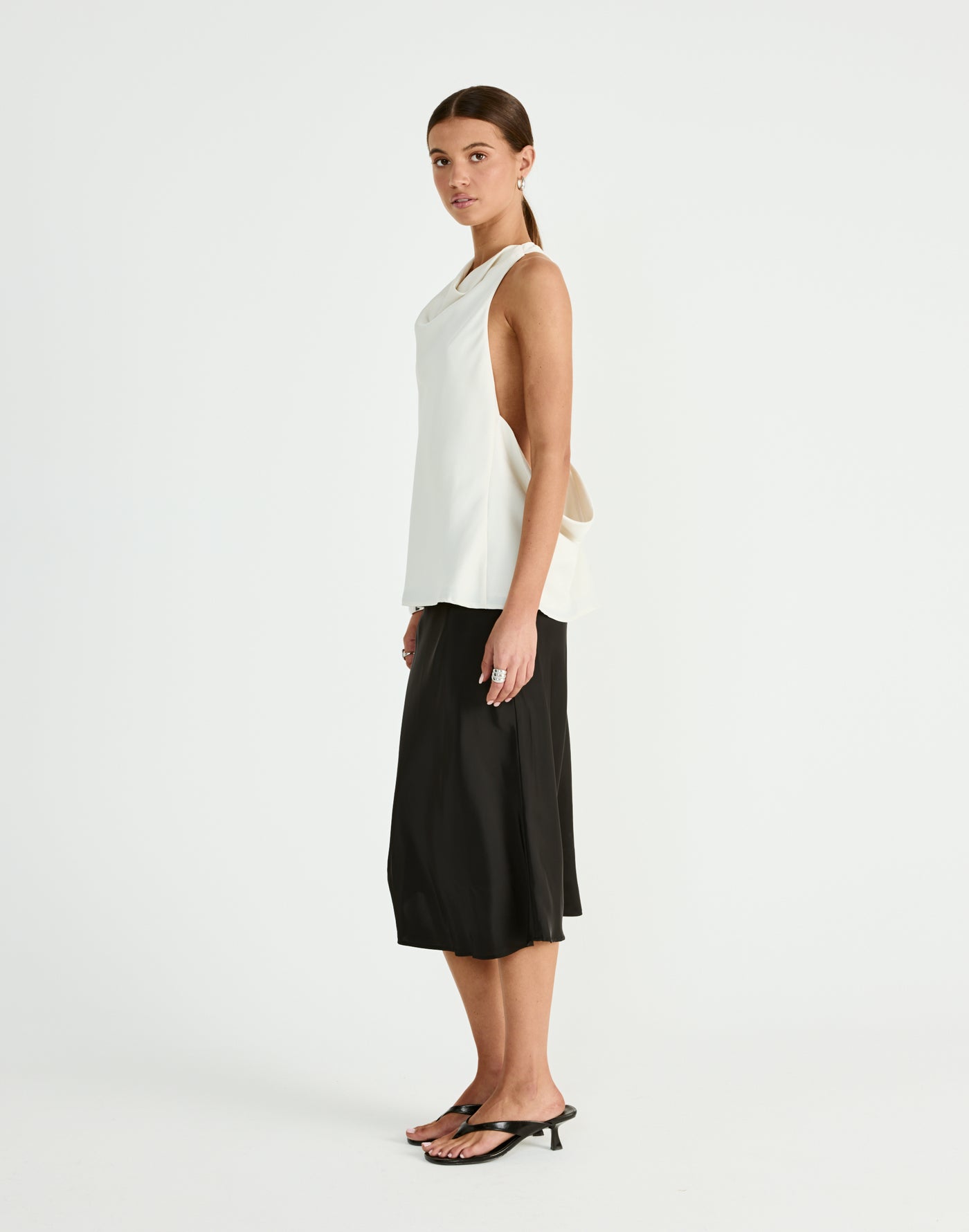  - Women's Skirt - Charcoal Clothing