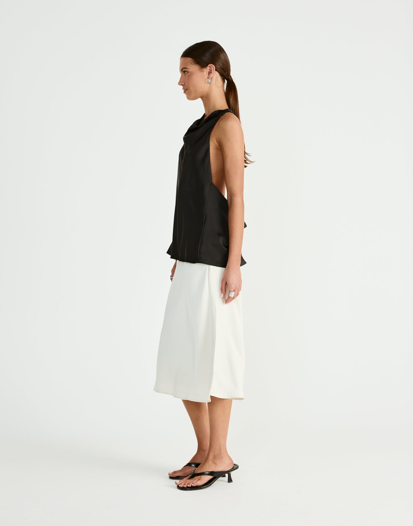  - Women's Skirt - Charcoal Clothing