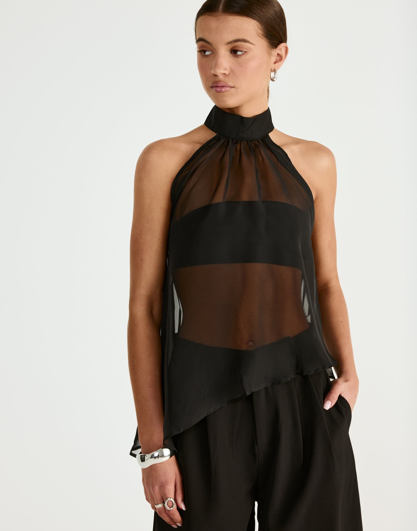  - Women's Top - Charcoal Clothing