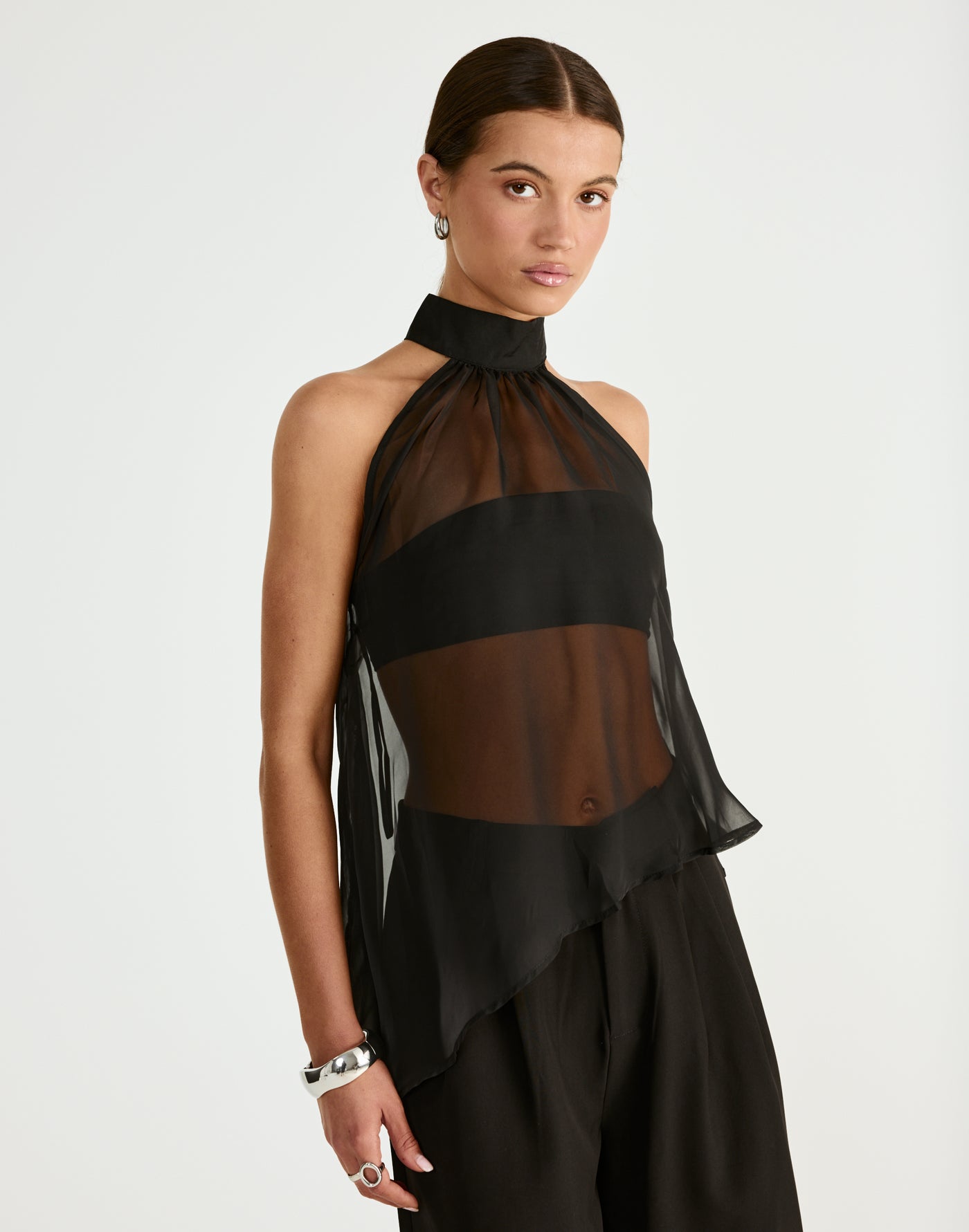  - Women's Top - Charcoal Clothing