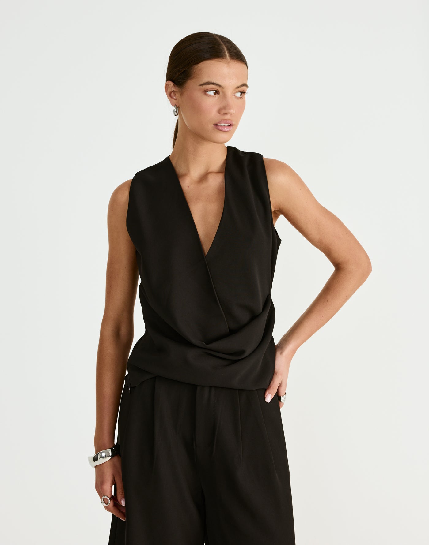  - Women's Top - Charcoal Clothing