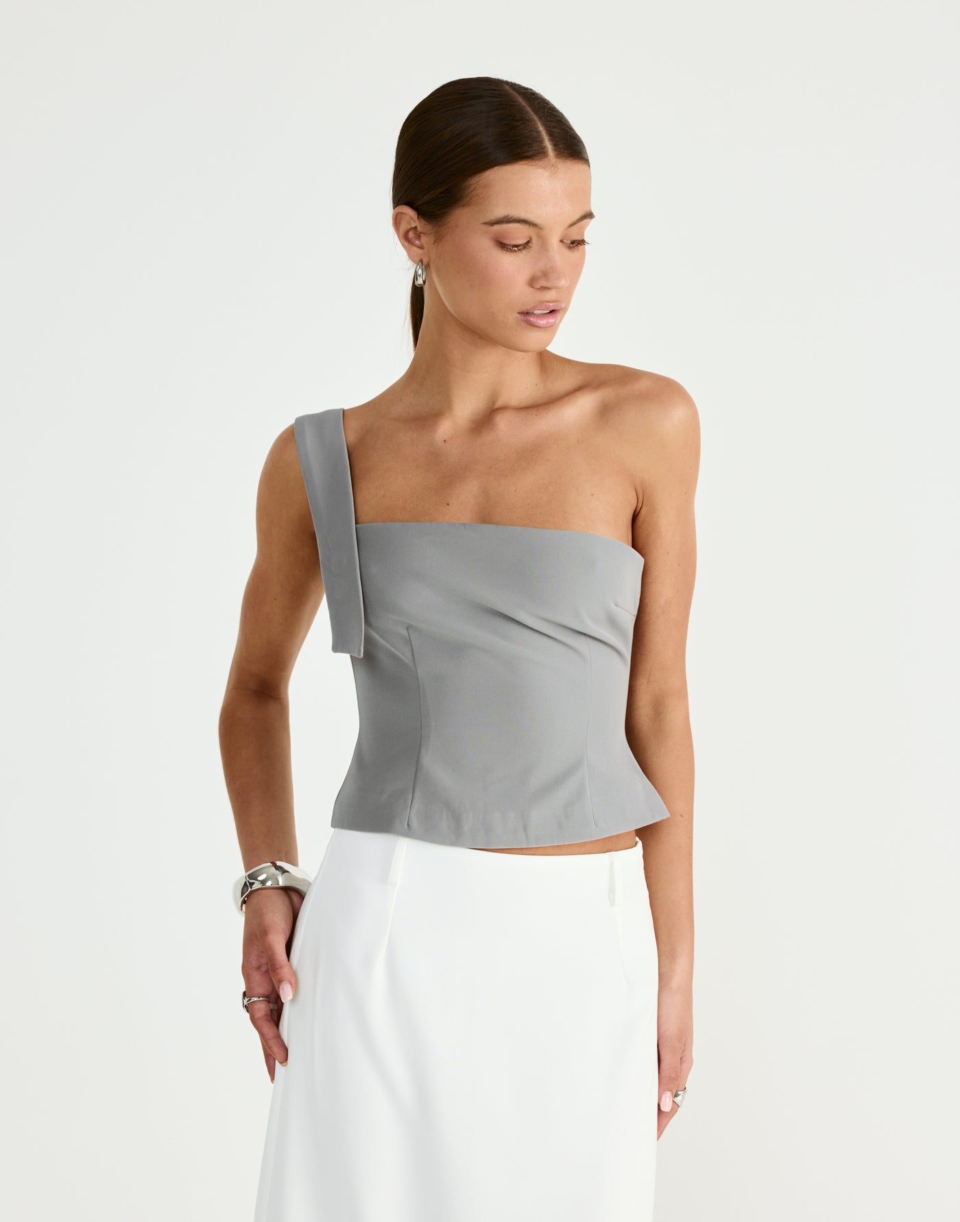  - Women's Top - Charcoal Clothing