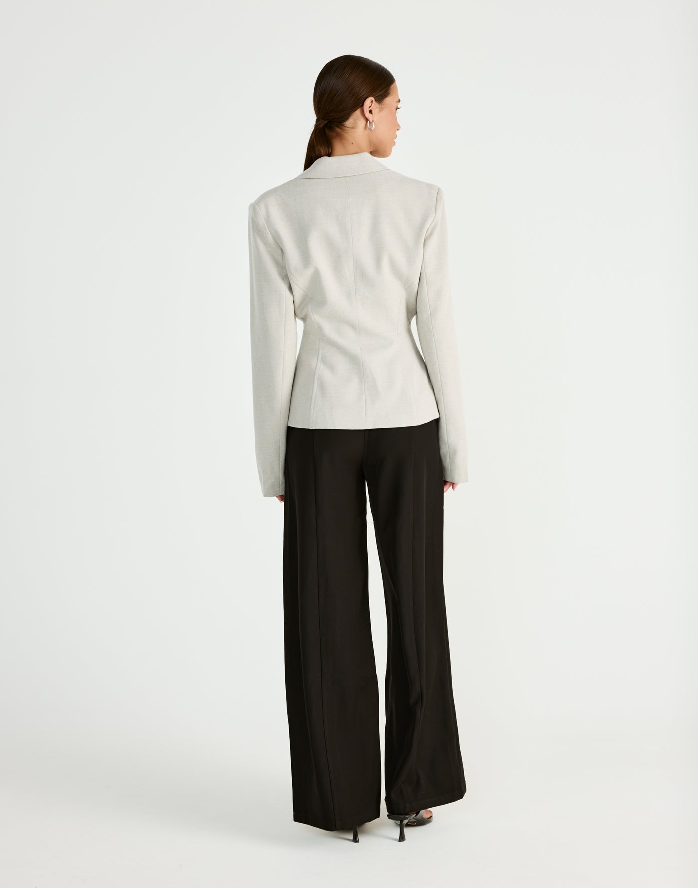 Illlusion Blazer (Oat) | CHARCOAL Exclusive - - Women's Outerwear - Charcoal Clothing