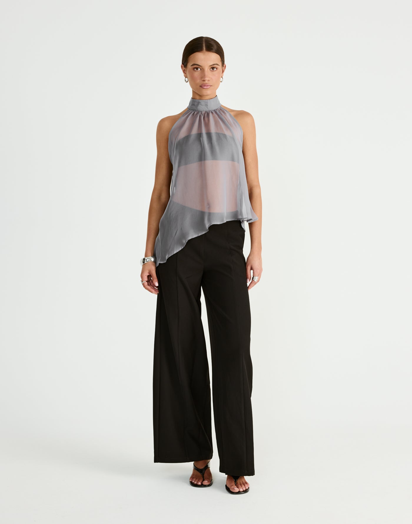  - Women's Top - Charcoal Clothing