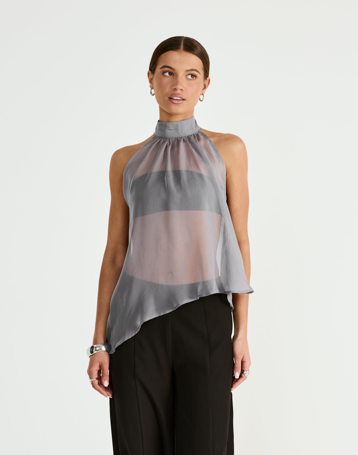  - Women's Top - Charcoal Clothing