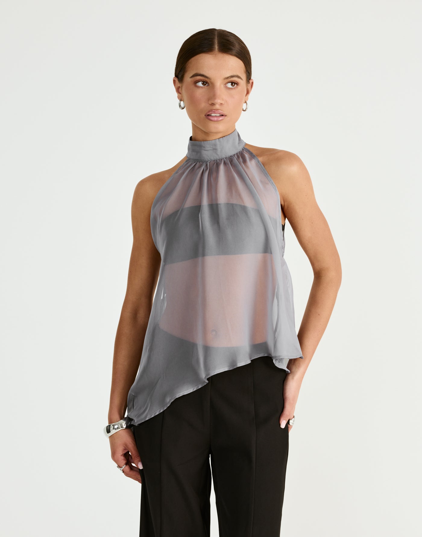  - Women's Top - Charcoal Clothing