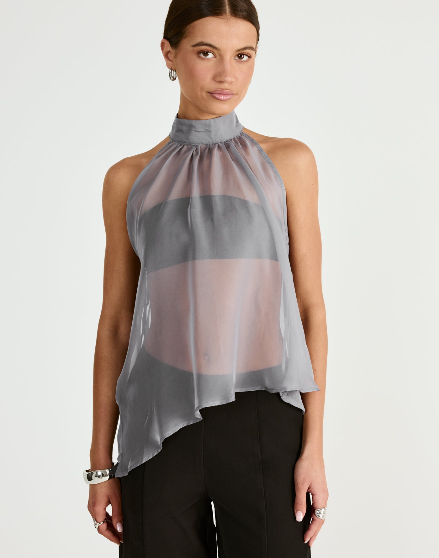  - Women's Top - Charcoal Clothing