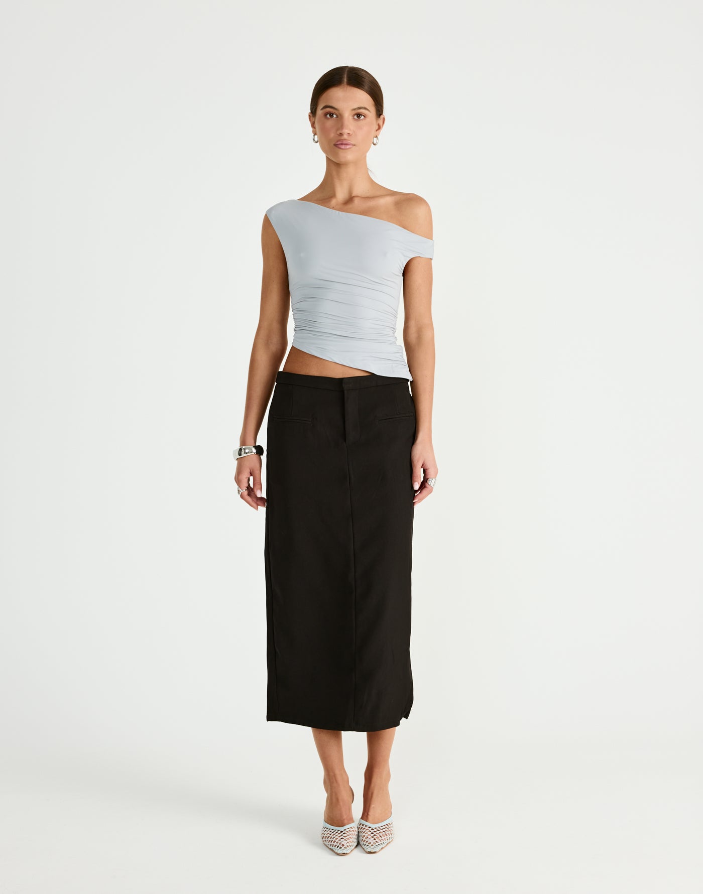  - Women's Top - Charcoal Clothing