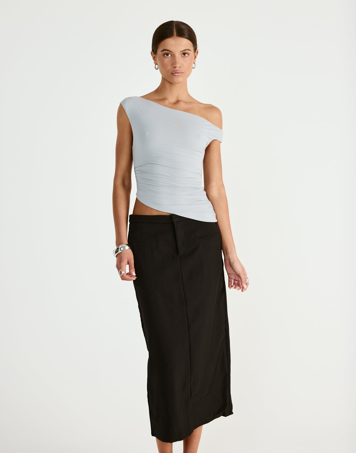  - Women's Top - Charcoal Clothing