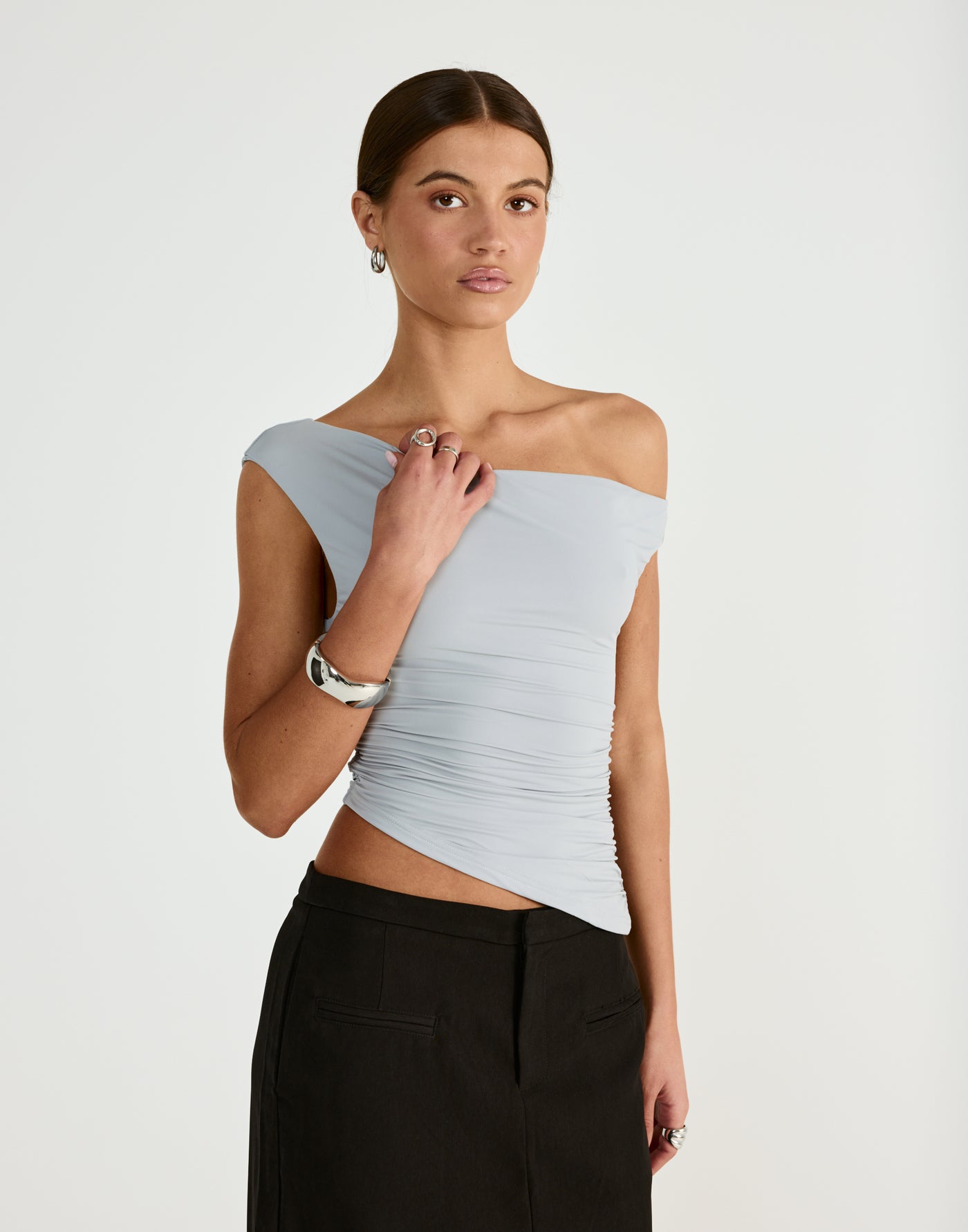  - Women's Top - Charcoal Clothing