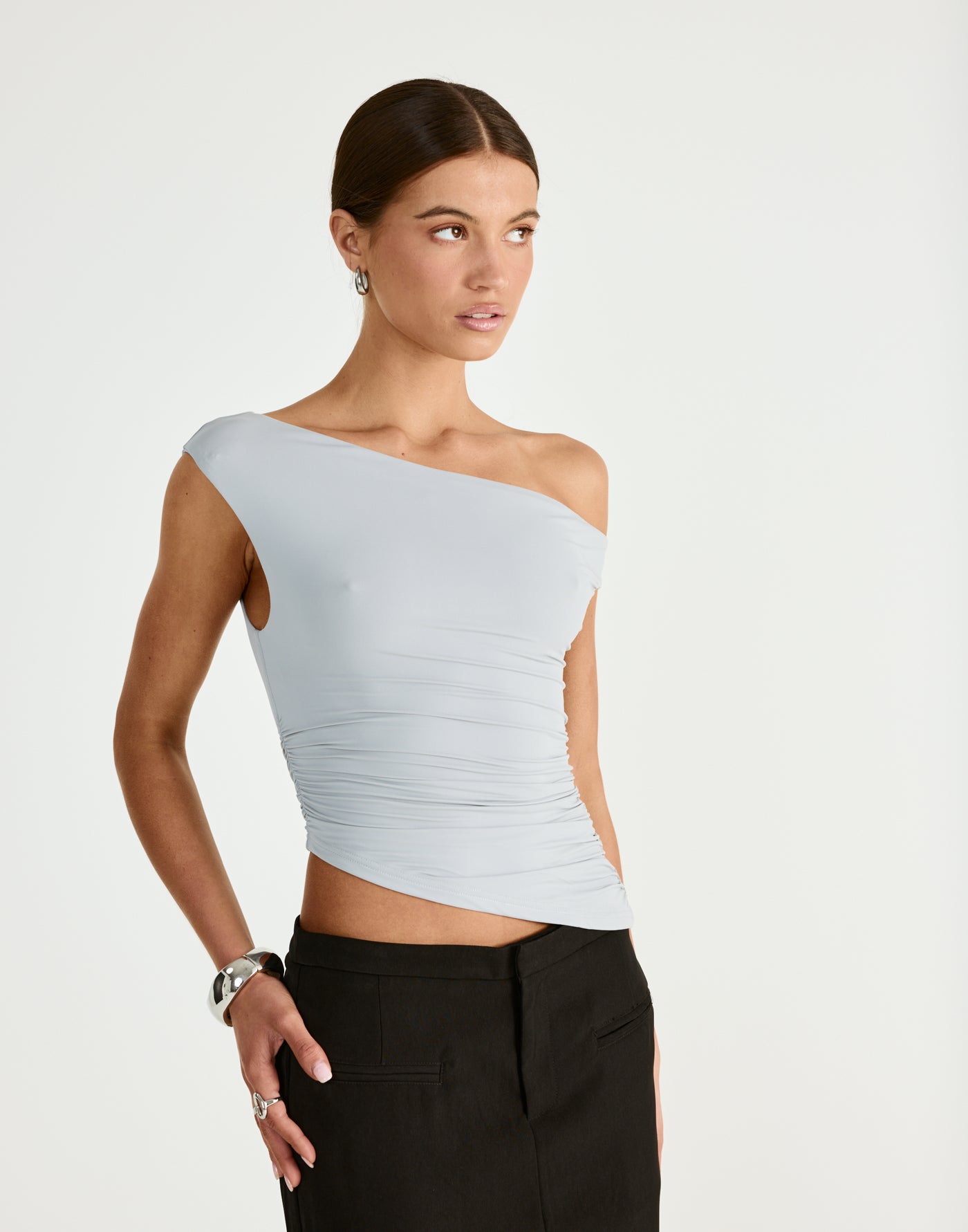  - Women's Top - Charcoal Clothing