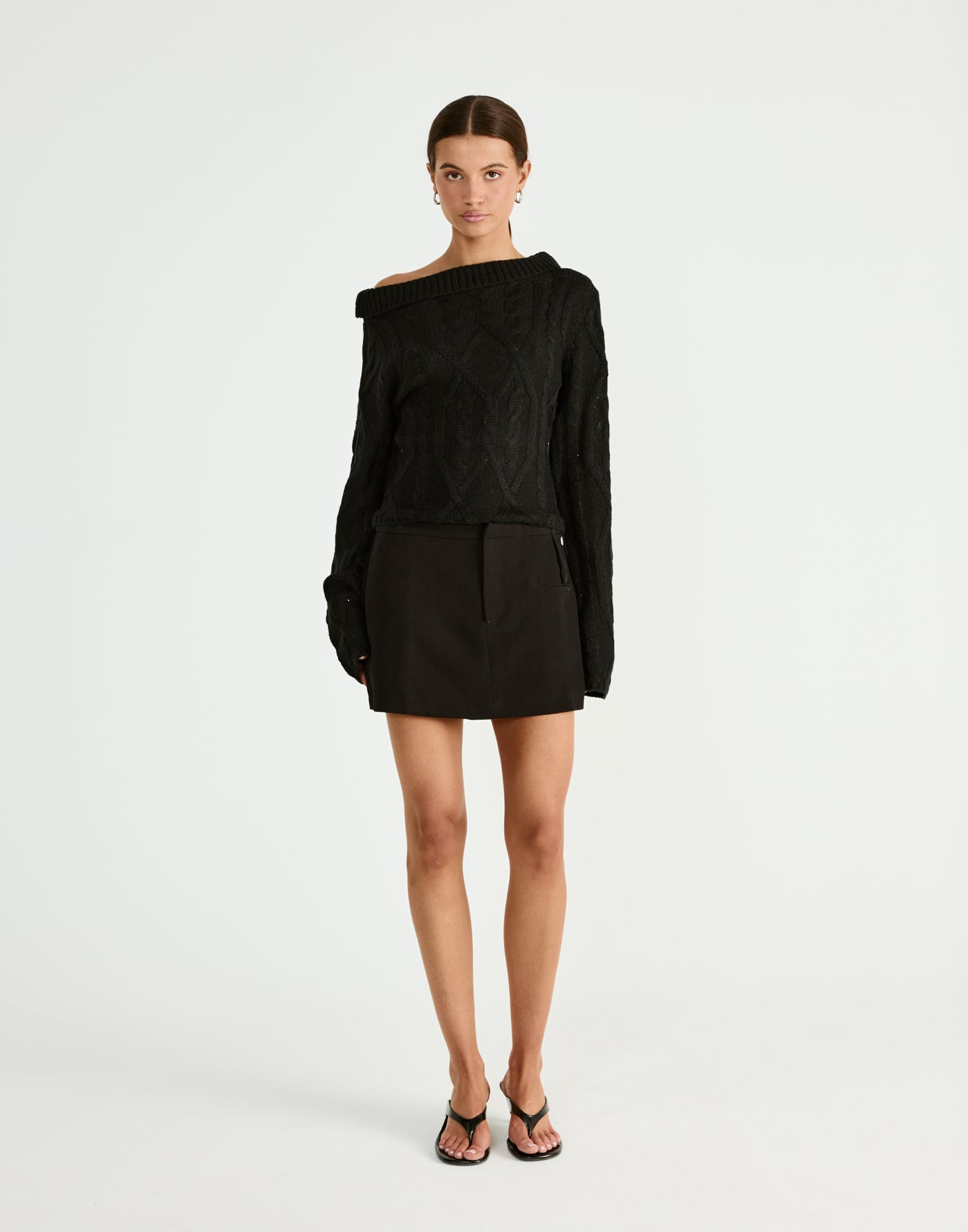  - Women's Skirt - Charcoal Clothing