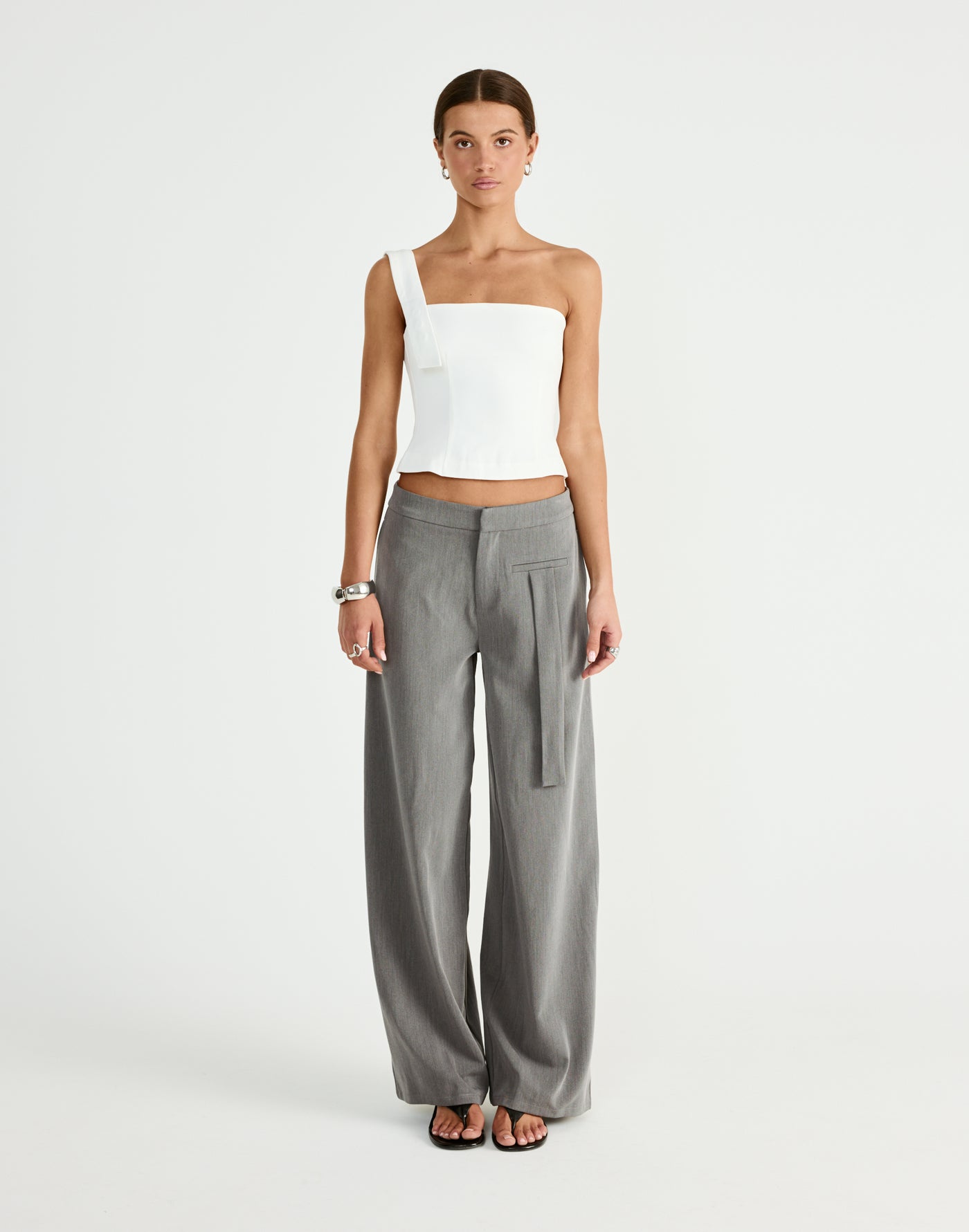  - Women's Top - Charcoal Clothing