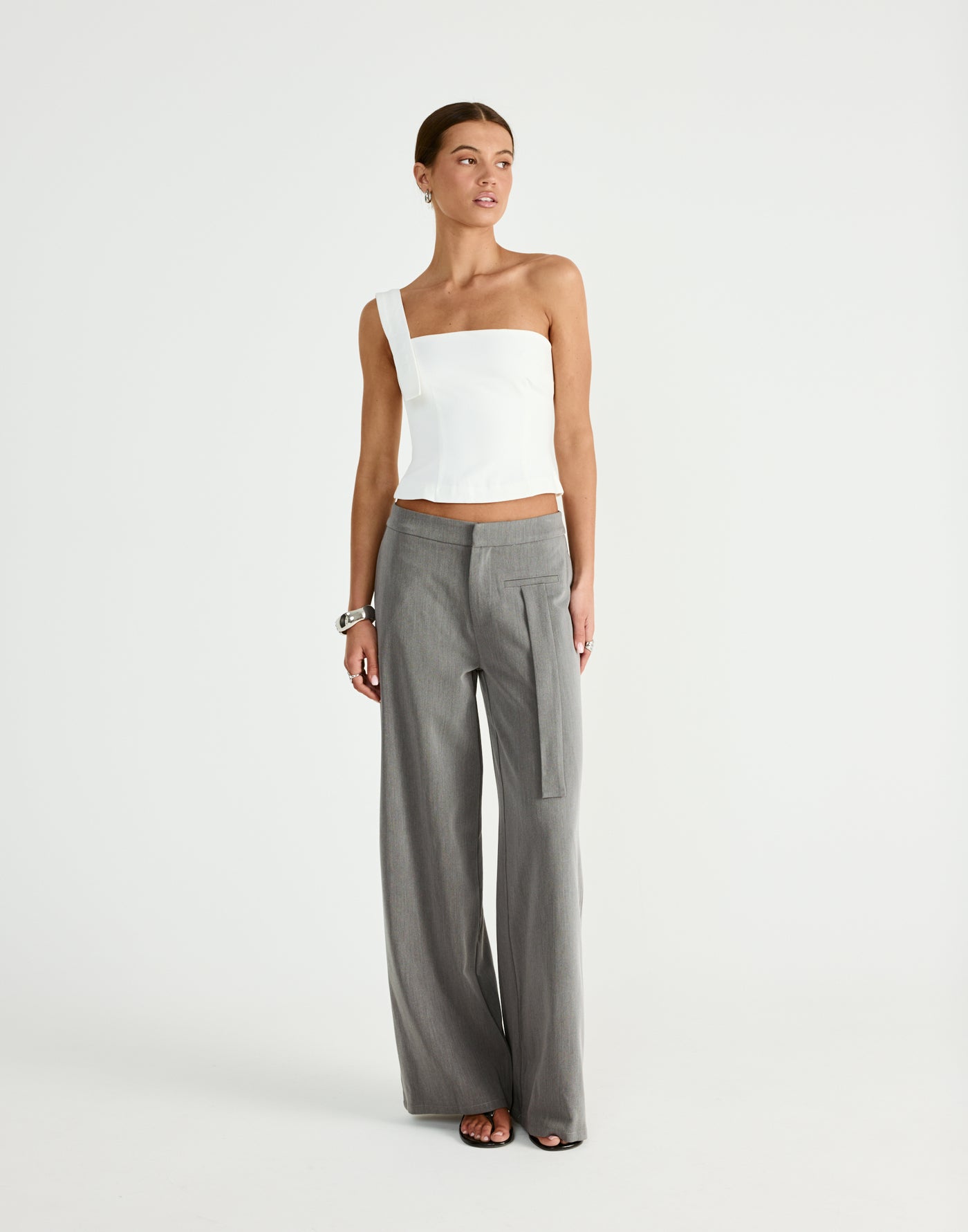  - Women's Top - Charcoal Clothing