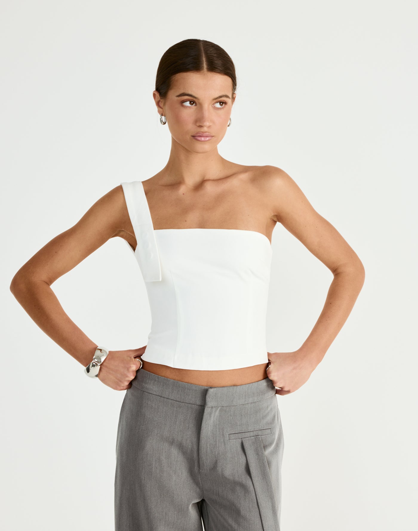  - Women's Top - Charcoal Clothing