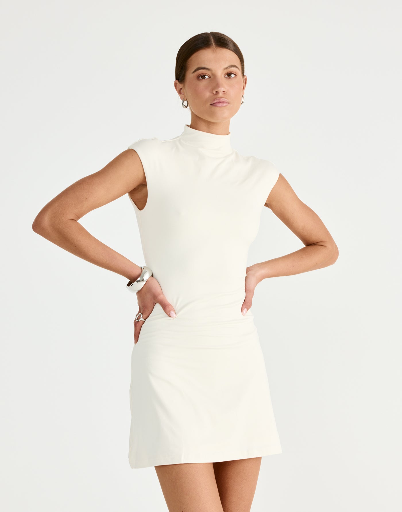  - Women's Dress - Charcoal Clothing