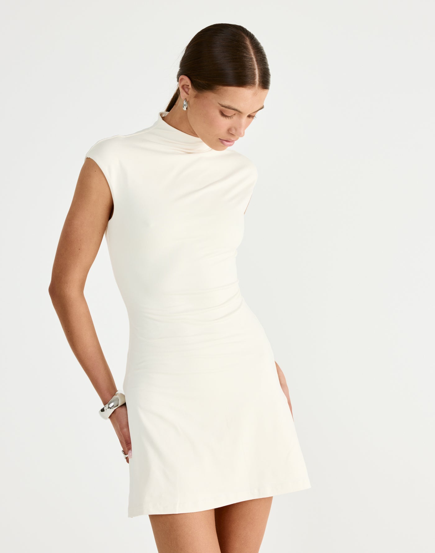  - Women's Dress - Charcoal Clothing