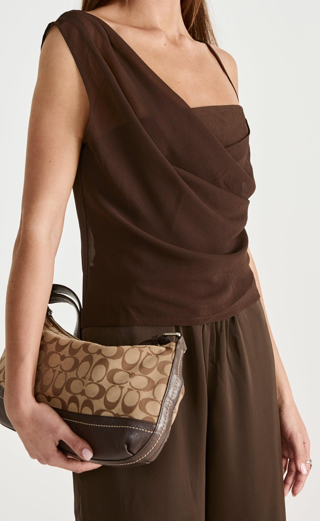 Davina Top (Chocolate) – CHARCOAL