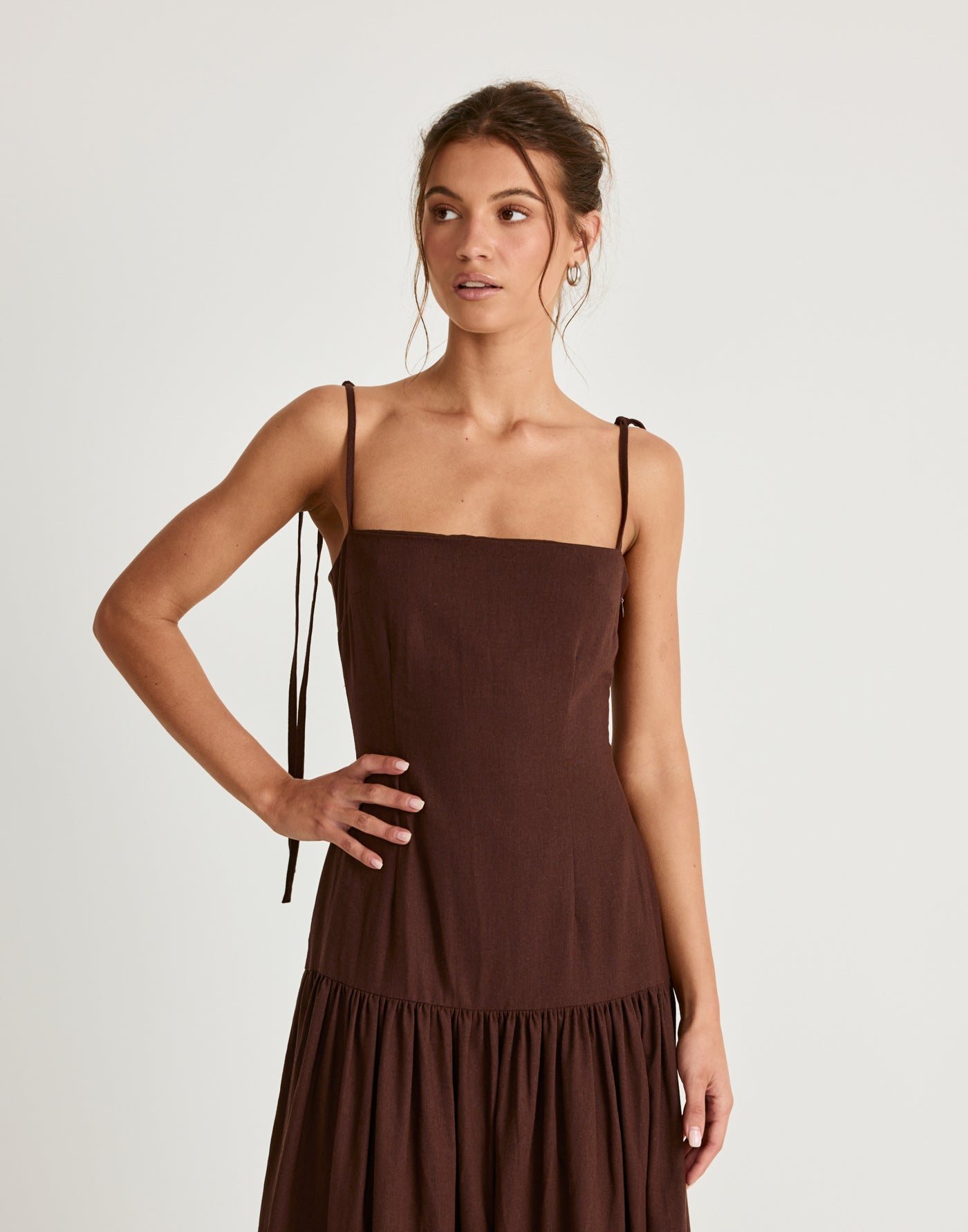  - Women's Dress - Charcoal Clothing