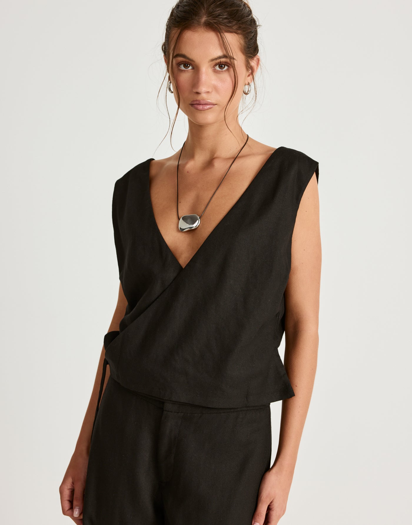  - Women's Top - Charcoal Clothing