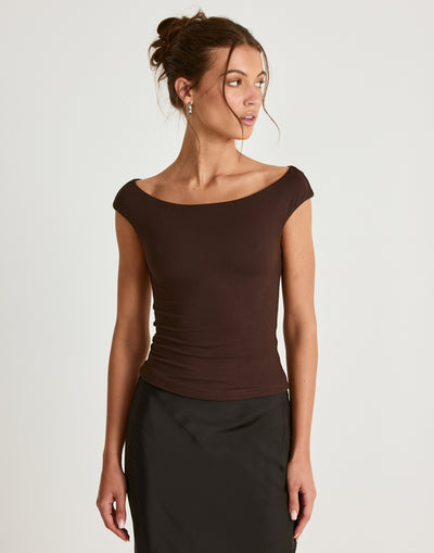  - Women's Top - Charcoal Clothing