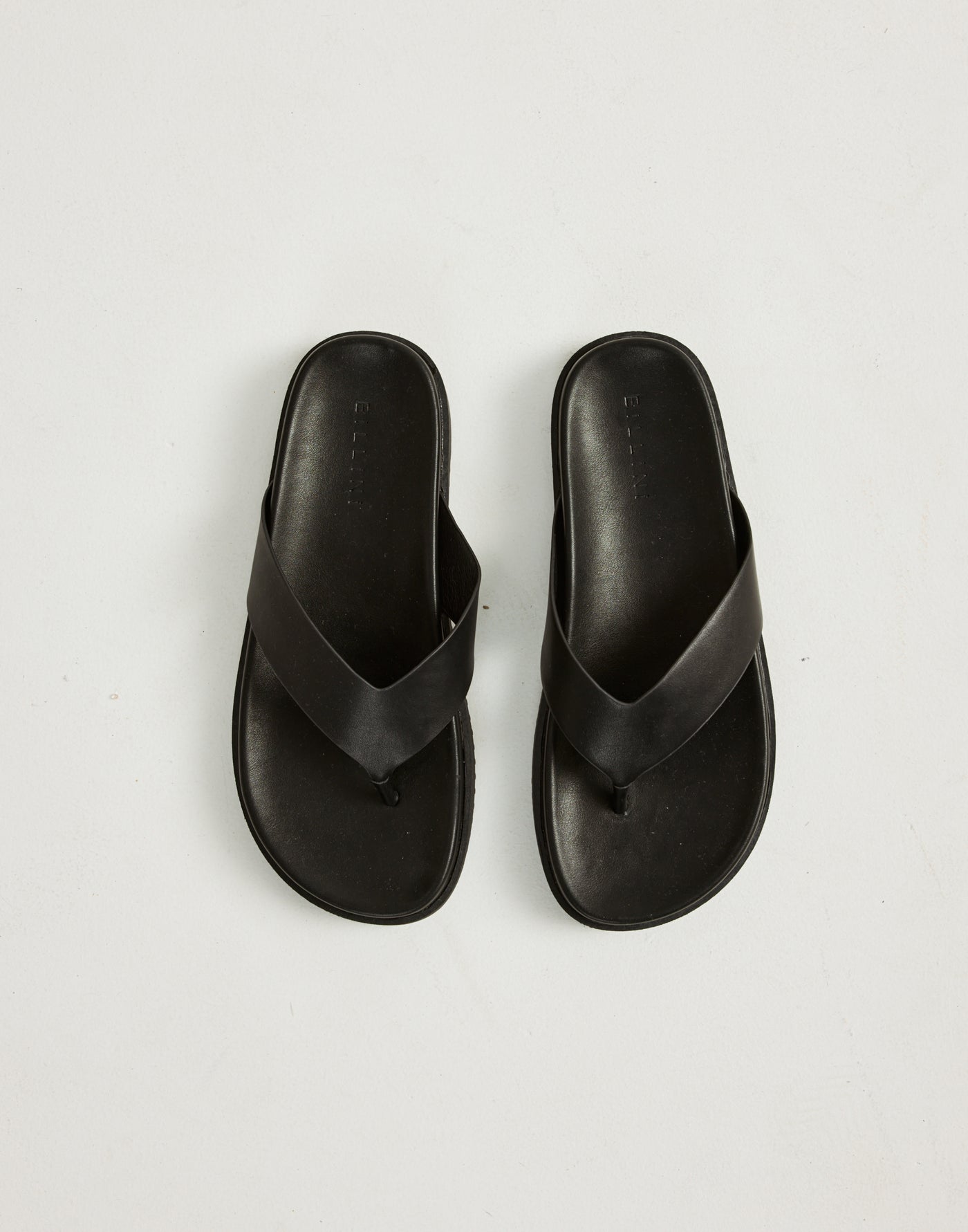 Aila Thongs (Black) - By Billini - Platform Basic Summer Thongs - Women's Shoes - Charcoal Clothing