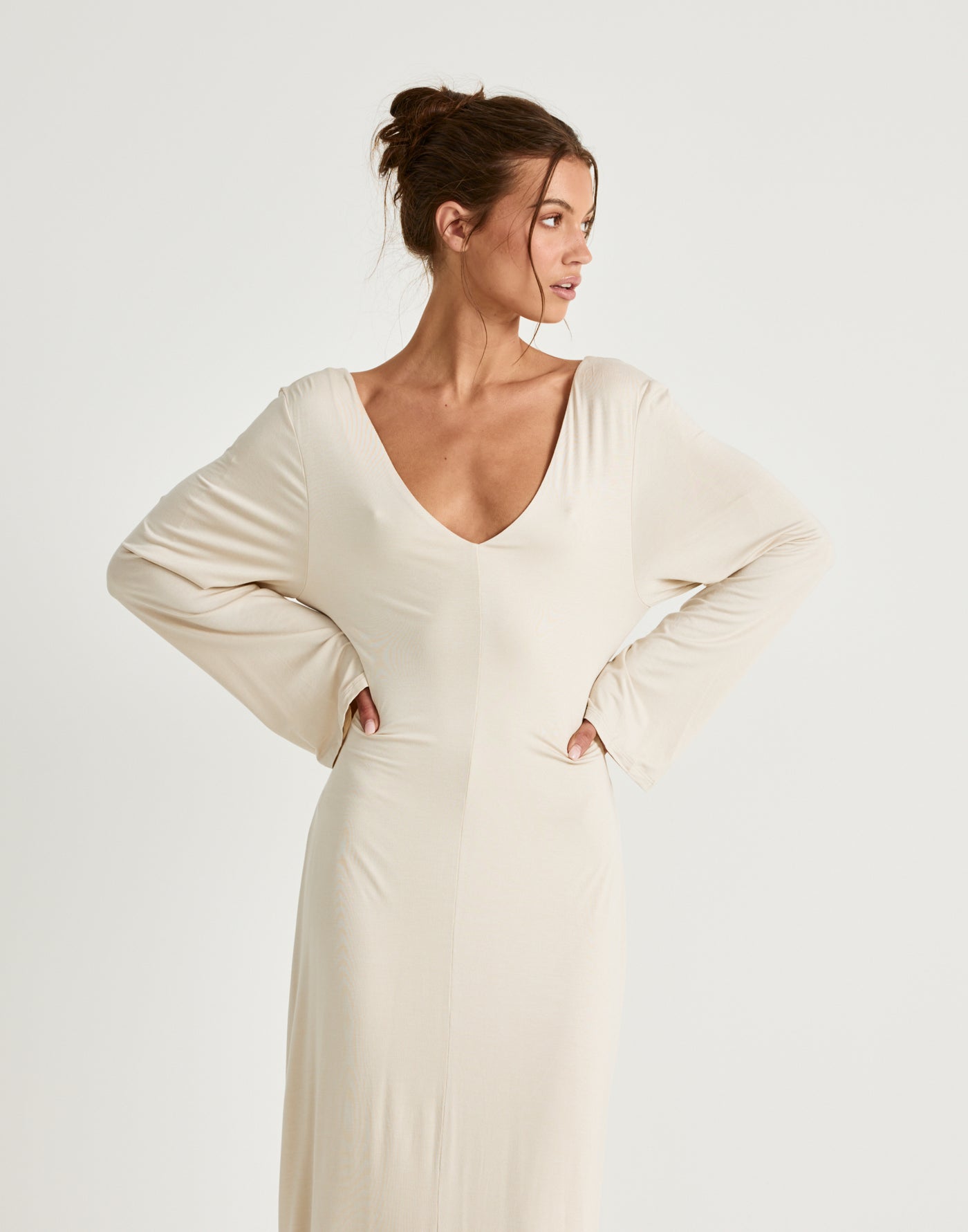  - Women's Dress - Charcoal Clothing