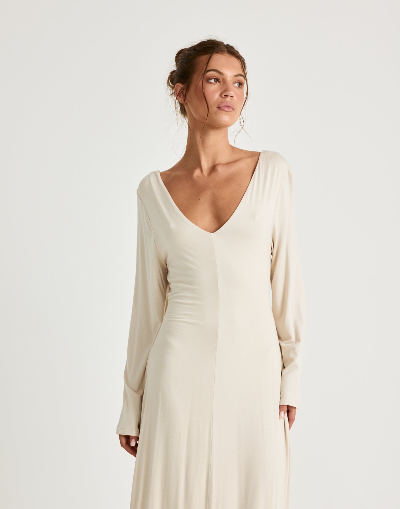  - Women's Dress - Charcoal Clothing